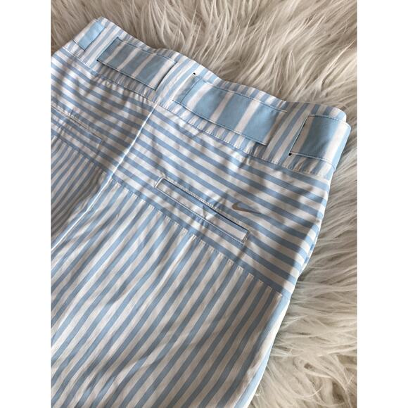 Nike Women's Golf Tour Performance Striped Skort 2 Piece White Blue Size 6 - Picture 7 of 10